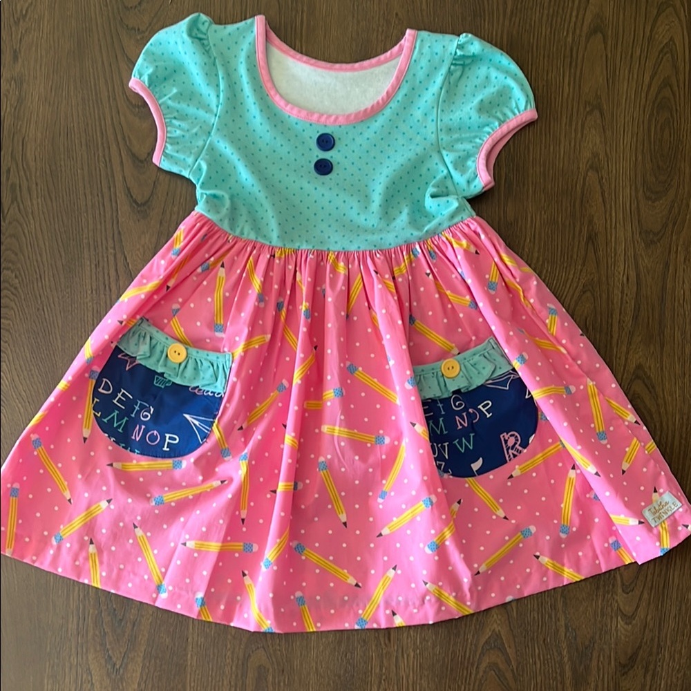 New! Tabitha Twinkle Back to School Pencil Dress